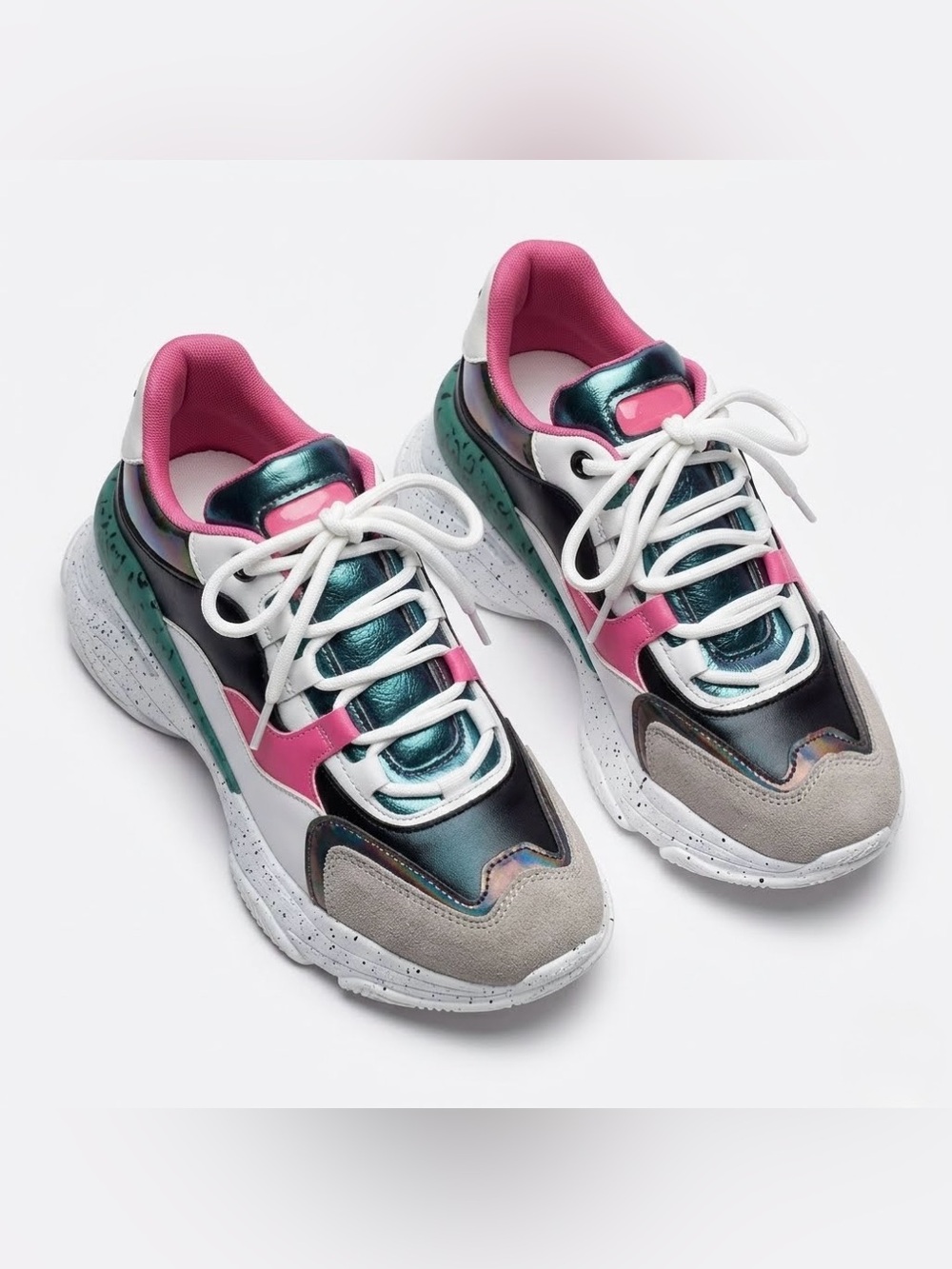 🔥New MultiColor Chunky Sneakers 👟